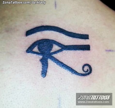 Tattoo photo Egyptian, Eye of Horus