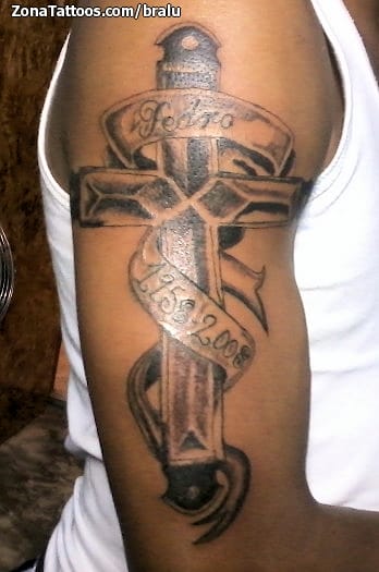 Tattoo photo Crosses, Religious