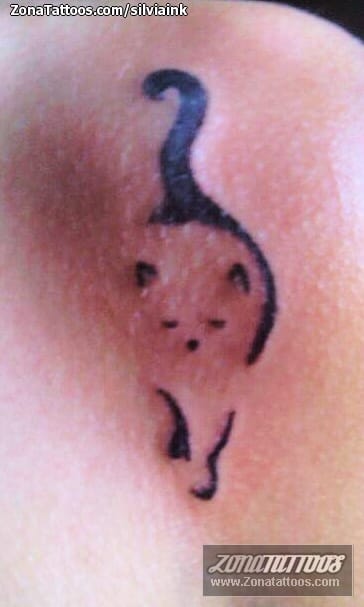 Foto de tatuaje Gatos, Animales