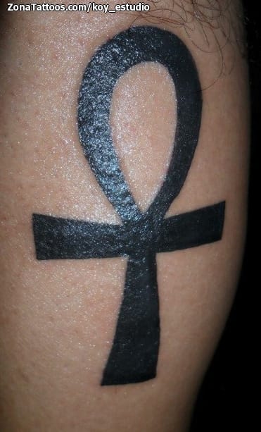 Tattoo photo Ankh, Egyptian