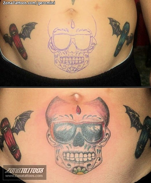 Foto de tatuaje Calaveras, Sugar Skull