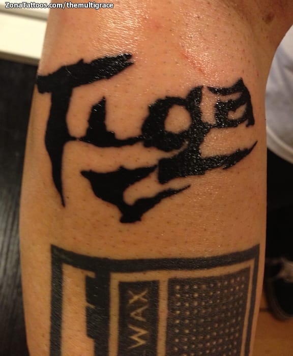 Foto de tatuaje Letras