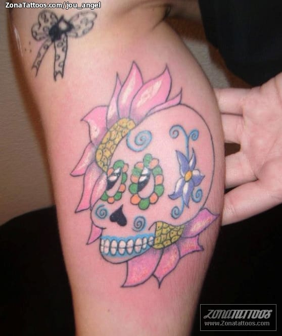 Foto de tatuaje Sugar Skull