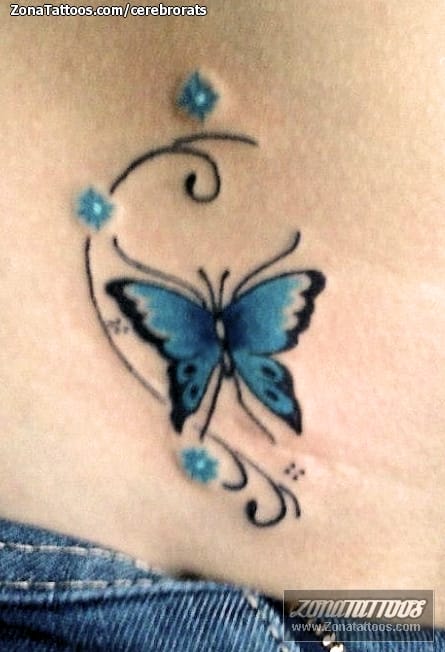 Foto de tatuaje Insectos, Mariposas