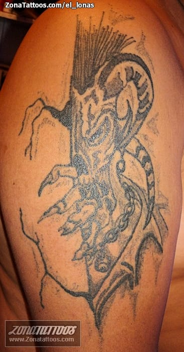 Foto de tatuaje Demonios