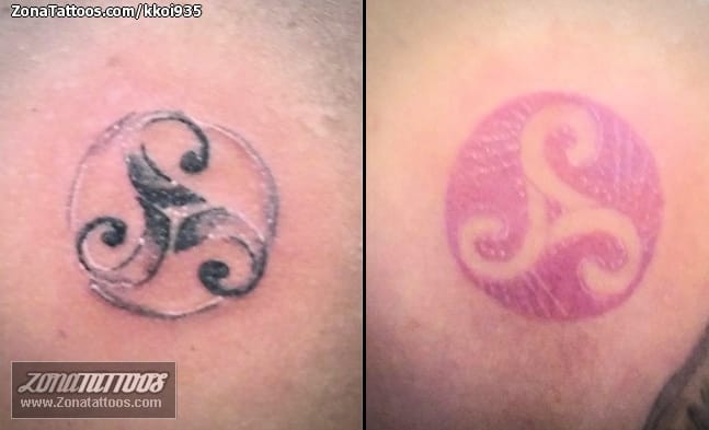 Tattoo photo Triskelion, Celtic