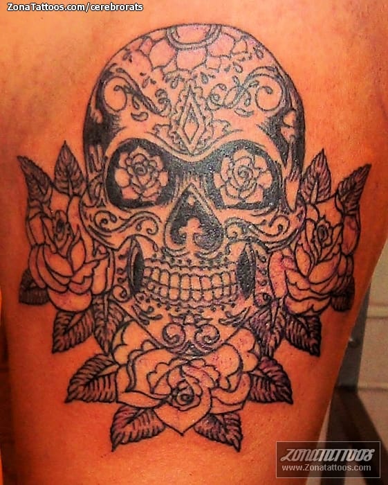 Foto de tatuaje Calaveras, Sugar Skull