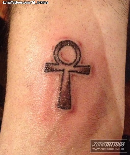 Tattoo photo Ankh, Egyptian