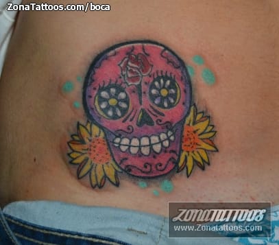 Foto de tatuaje Sugar Skull