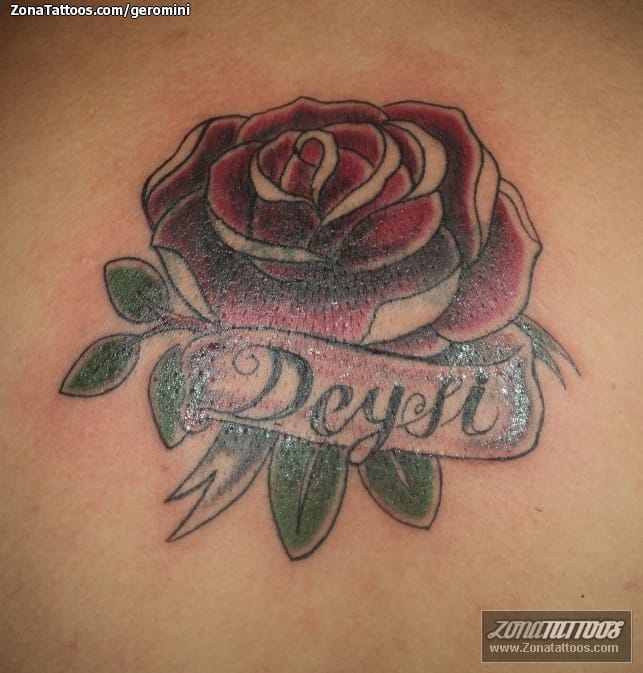 Foto de tatuaje Flores, Rosas