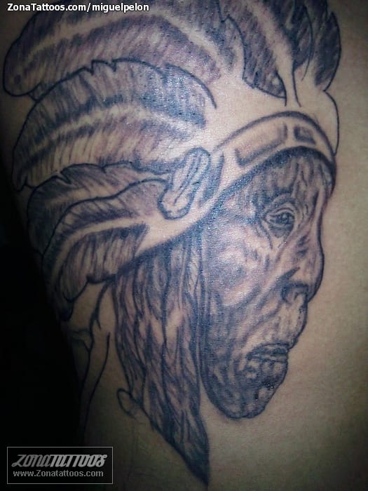 Foto de tatuaje Indios