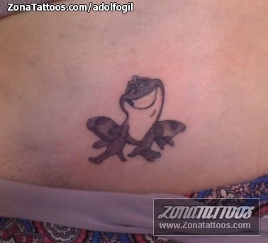 Tattoo photo Frogs, Animals