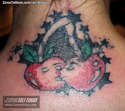 Tattoo photo Fruits, Cherries