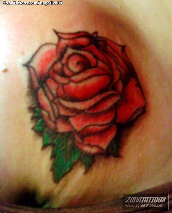 Foto de tatuaje Rosas, Flores