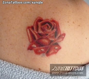 Tattoo photo Roses, Flowers