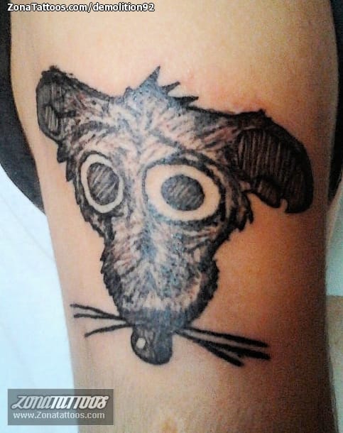 Foto de tatuaje Ratas, Animales