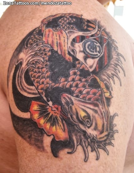 Tattoo photo Koi, Fish, Asian