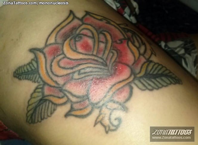 Tattoo photo Roses, Flowers