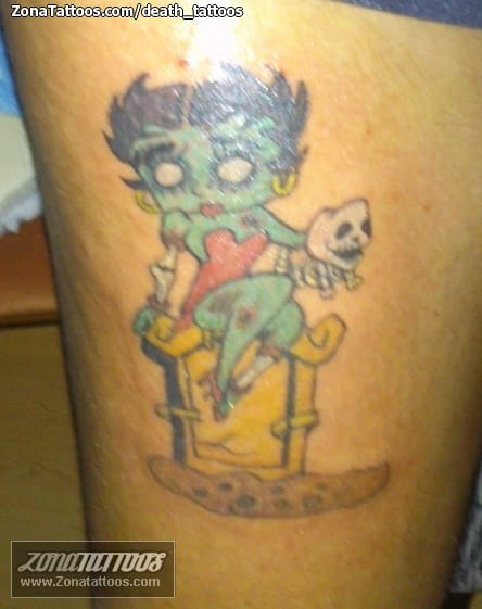 Tattoo of Zombies, Betty Boop