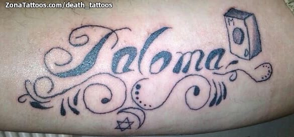 Foto de tatuaje Filigranas, Letras, Nombres