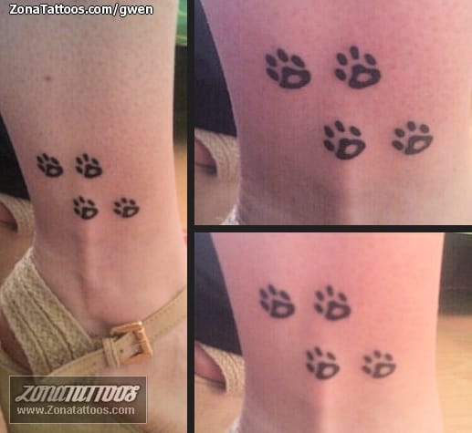 Tattoo photo Footprints