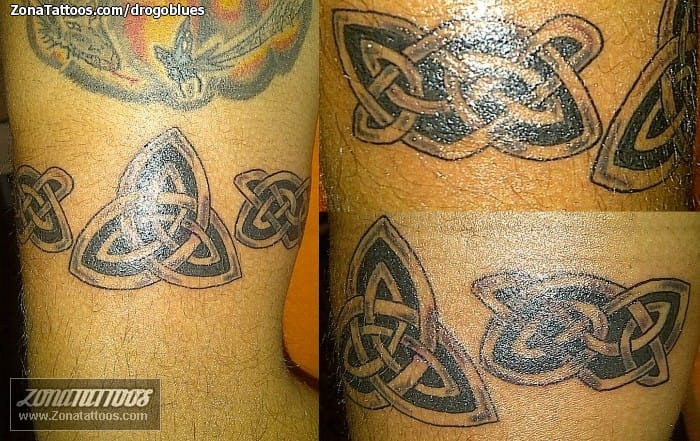 Foto de tatuaje Celtas, Triquetas