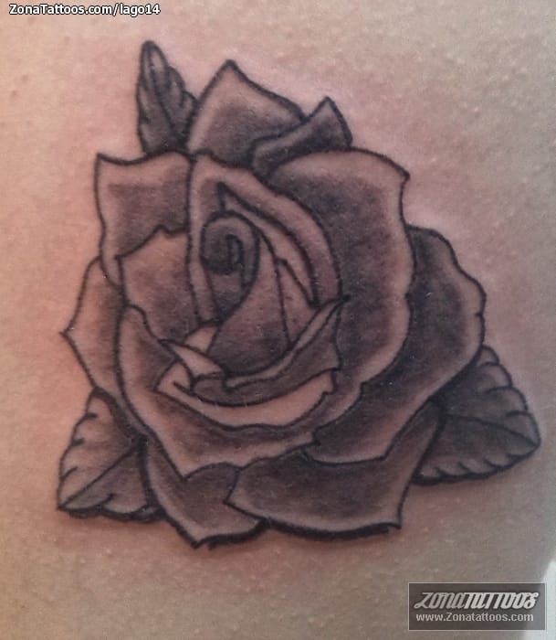 Tattoo photo Roses, Flowers