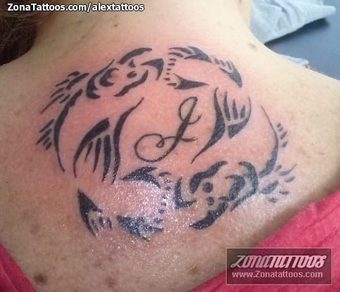 Foto de tatuaje Zodiaco, Horóscopos, Tribales