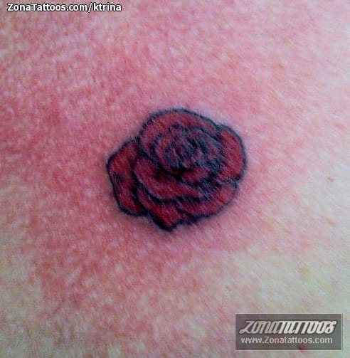 Tattoo photo Roses, Flowers