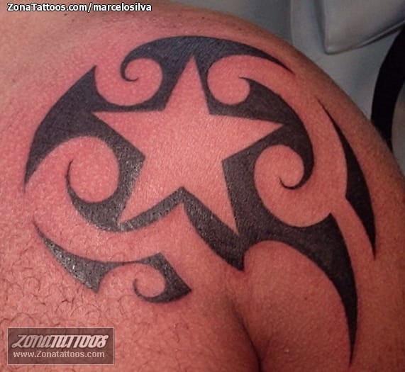 tattoo stars tribal