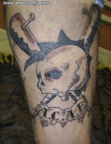 Tattoo photo Skulls, Punk