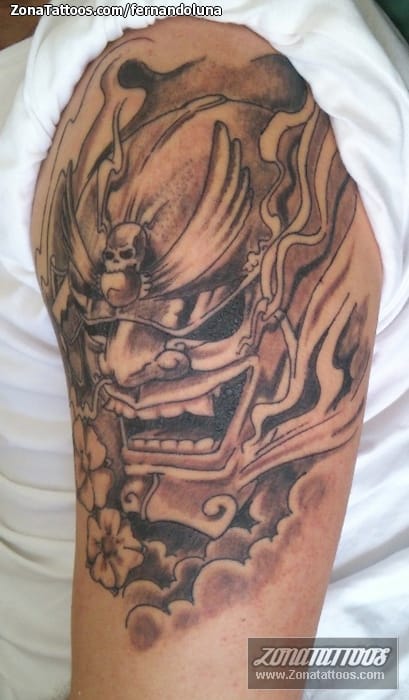 Foto de tatuaje Guerreros, Samurais, Yelmos