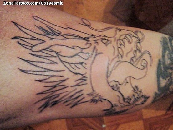 Foto de tatuaje Dragones, Fantasía