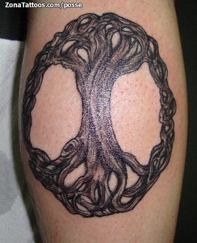 Tattoo photo Crann Bethadh, Celtic