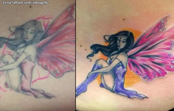 Tattoo photo Fairies, Fantasy