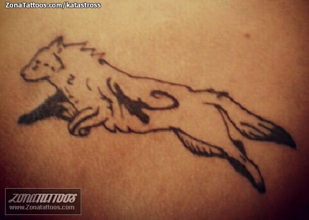 Foto de tatuaje Lobos, Animales