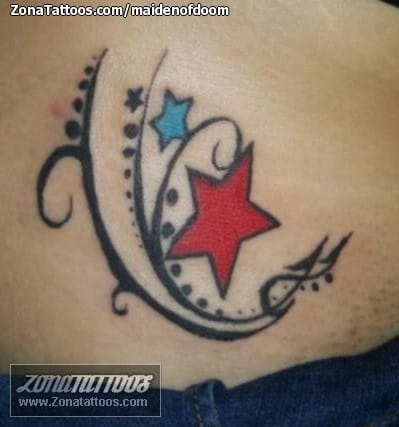 Tattoo photo Stars, Flourish