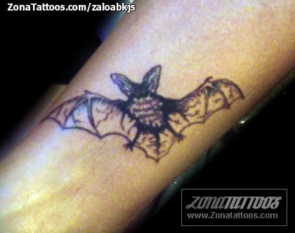 Tattoo photo Bats, Animals