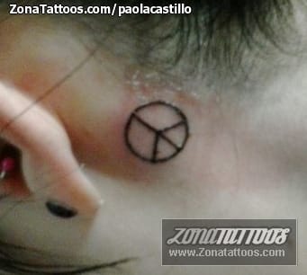 Foto de tatuaje Símbolos, Paz