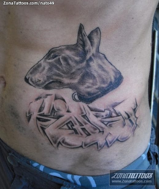 Foto de tatuaje Graffitis, Perros, Animales