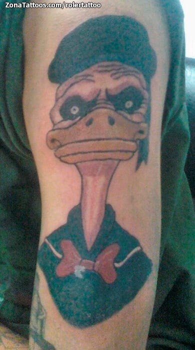 Foto de tatuaje Patos, Disney