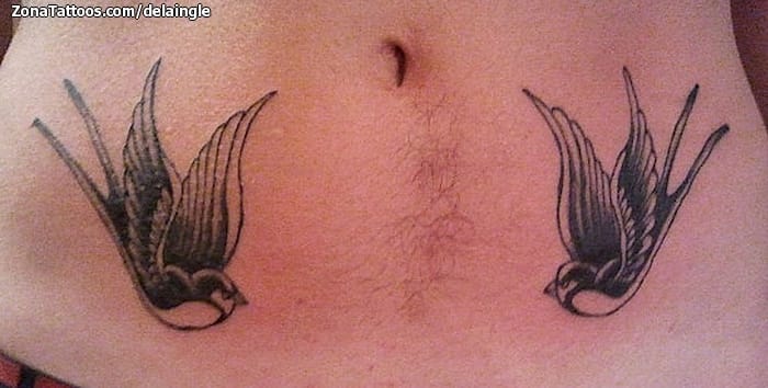 Tattoo photo Birds, Swallows, Animals