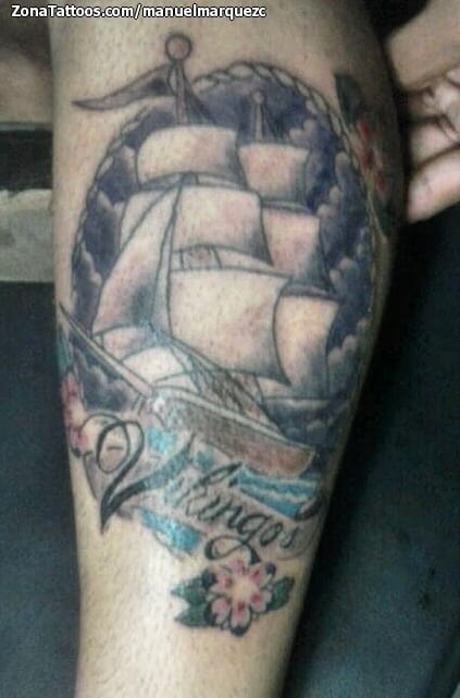 Tattoo photo Boats, Old School