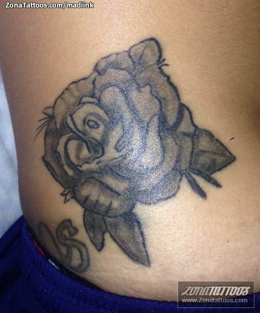 Tattoo photo Roses, Flowers