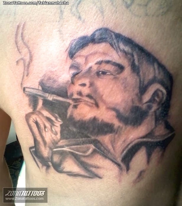 Tattoo photo Faces, Che Guevara, Portraits