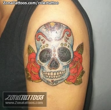 Foto de tatuaje Sugar Skull