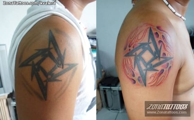 Foto de tatuaje Llamas, Fuegos