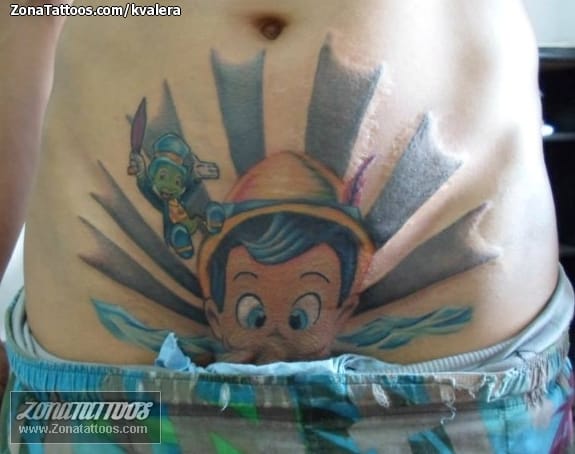 Foto de tatuaje Cuentos, Disney