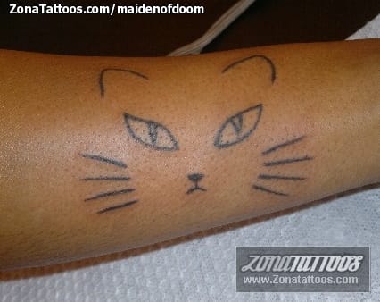 Foto de tatuaje Gatos, Animales