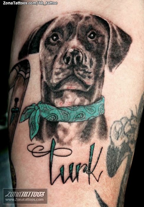 Foto de tatuaje Perros, Animales